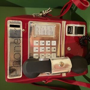 Betsey Johnson red phone